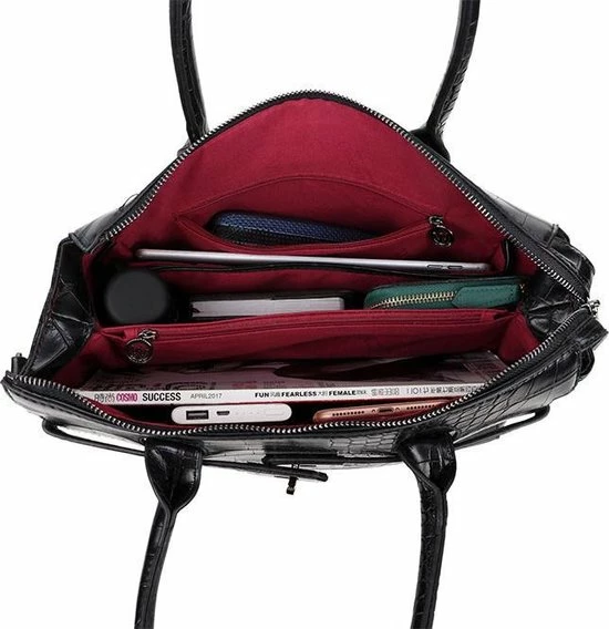 Goedkoop ๐ Aanbiedingen ๐ Wimona Liona 5005 Handtas / Schoudertas - Zwart โ๏ธ โญ 8 Goedkoop ๐ Aanbiedingen ๐ Wimona Liona 5005 Handtas / Schoudertas - Zwart โ๏ธ โญ - Afbeelding 6