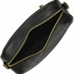 Uitgang 👍 Aanbiedingen 😉 DSTRCT Kleine Schoudertas / Crossbody Tas Dames - Leer - Floater Field - Zwart 💯 🤩 -Tassen-Dames Verkoop 550x570 6