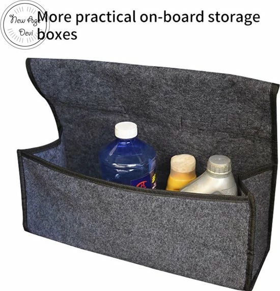 Hete verkoop π Aanbiedingen π New Age Devi - XL Kofferbak Organiser Met Klittenband - Auto Opbergtas - Kofferbak Tas - Kofferbak Opbergbox - 20,4 Liter - Grijs π₯ 𧨠11 Hete verkoop π Aanbiedingen π New Age Devi - XL Kofferbak Organiser Met Klittenband - Auto Opbergtas - Kofferbak Tas - Kofferbak Opbergbox - 20,4 Liter - Grijs π₯ 𧨠- Afbeelding 9