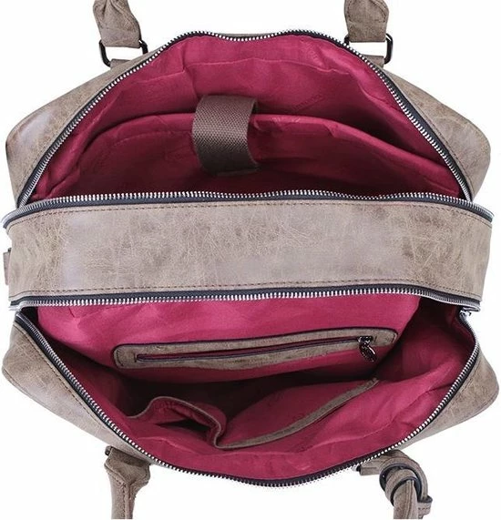 Promo π Beste recensies van π Wimona Luciana 2010 Dames Laptoptas - 15,6 Inch - Taupe β π₯ 6 Promo π Beste recensies van π Wimona Luciana 2010 Dames Laptoptas - 15,6 Inch - Taupe β π₯ - Afbeelding 4