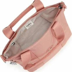 Uitgang 🥰 Goedkoopste 🎉 Kipling Medium Schoudertas / Crossbody Tas Dames - Polyamide - Asseni Mini - Gebloemd - Roze ❤️ ✔️ -Tassen-Dames Verkoop 550x573 2