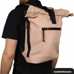 Korting 🥰 Promo ✨ Van Enkhuizen VanEnkhuizen Rolltop Rugzak Met Laptopvak 15,6 Inch - 20 Liter - Waterafstotend En Thermo Materiaal - Roze 😉 💯 -Tassen-Dames Verkoop 550x574 8