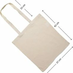 Beste recensies van ✔️ Hete verkoop 🧨 Suitup Katoenen Draagtas - 6 Stuks Naturel Canvas Draagtasjes Met Lang Hengsel - Geschikt Om Te Bedrukken Of Decoreren Met O.a. Spuitverf, Sjablonen, Verfstiften, Textielverf, Etc. 😉 🌟 -Tassen-Dames Verkoop 550x575 2