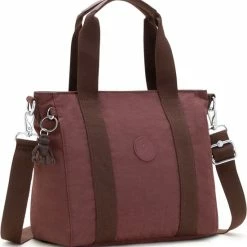 Beste Verkoop 😉 Korting 😀 Kipling ASSENI MINI Dames Tas - Mahogany ✨ 😉 -Tassen-Dames Verkoop 550x576 2
