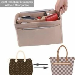 Goedkoop 🔔 Gloednieuw 😀 The Brow Effect LV, Bag Organizer, Tas Organizer, Bag In Bag, LV Neverfull MM, Speedy 35, Cherry Red, Instagram 😉 🥰 -Tassen-Dames Verkoop 550x579 1