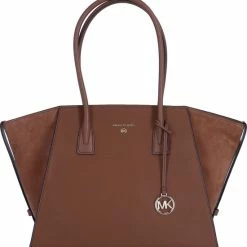 Nieuw ✔️ Goedkoopste 🛒 Michael Kors Heather Dames Clutch Crossbody Tas - Bruin 👍 👏 -Tassen-Dames Verkoop 550x579 2