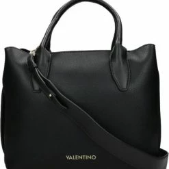 Gloednieuw 🌟 Aanbiedingen ❤️ Valentino Bags Valentino Grote Schoudertas / Crossbody Tas Dames - Leer - Arepa - - Zwart 😀 ⭐ -Tassen-Dames Verkoop 550x581 2