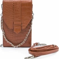 Flash-uitverkoop ✔️ Hete verkoop 😍 Mosz MŌSZ Croco Dames Telefoontasje / Crossbody / Phonebag - Leer - 🌟 ❤️ -Tassen-Dames Verkoop 550x582