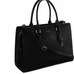 Flash-uitverkoop 🤩 Uitgang ❤️ Extra Grote Handtas David Jones - Zwart 😀 ⭐ -Tassen-Dames Verkoop 550x582 4