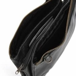 Beste Pirce ⭐ Groothandel 🎉 Bear Design Umi 2 Leren Schoudertas / Clutch - Zwart ✔️ 🔥 -Tassen-Dames Verkoop 550x584 6