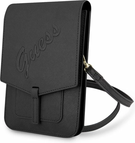 Gloednieuw โค๏ธ Goedkoop ๐ Guess 7 Inch Telefoontas - Wallet Bag - Zwart - Saffiano Leather ๐ ๐คฉ 3 Gloednieuw โค๏ธ Goedkoop ๐ Guess 7 Inch Telefoontas - Wallet Bag - Zwart - Saffiano Leather ๐ ๐คฉ