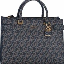 Goedkoop 🥰 Promo ⭐ Guess Medium Schoudertas / Crossbody Tas Dames - Atene - - Zwart 👍 🛒 -Tassen-Dames Verkoop 550x586 10
