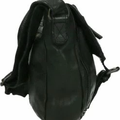 Kopen 😉 Promo 🥰 Bear Design Medium Schoudertas / Crossbody Tas Dames - Leer - Cow Lavato - Zwart 🌟 👏 -Tassen-Dames Verkoop 550x589 8