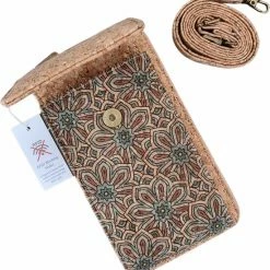 Begroting ⌛ Kopen 😀 Geen Merk Aanduiding VIQRI - Compact Telefoontasje - Dames Portemonnee Tas - RFID Anti Skim - Dames Tas - Portemonnee - Leer - Kurk - Dames - Cadeau - Bruin - Naturel - Blauw - Metaal - Crossbody 🧨 🛒 -Tassen-Dames Verkoop 550x594 1