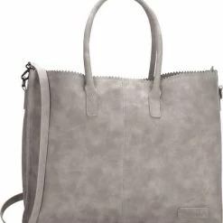 Beste recensies van 👍 Flash-uitverkoop 🎉 Zebra Trends - Lisa Xl Shopper Grijs 🎉 🛒 -Tassen-Dames Verkoop 550x598 5