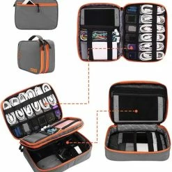 Nieuw 🌟 Flash-uitverkoop ❤️ BOTC Kabel & Elektronica Organiser Opbergtas - Travel Kabel Organizer Tas - Opbergtas Voor Kabels En Accessoires 🤩 🤩 -Tassen-Dames Verkoop 550x599 1