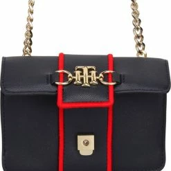 Goedkoop 🛒 Beste Pirce 🥰 Tommy Hilfiger Dames Crossbody Tas / Schoudertas - Women - Blauw ✔️ 🎉 -Tassen-Dames Verkoop 550x600 6