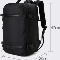 Nieuw β€οΈ Nieuw π Omnistow π π Handbagage Rugzak - 47x29x20cm - Cabin Approved π π Backpack - Zwart - 27L - Waterafstotend - Laptopvak π π 21 Nieuw β€οΈ Nieuw π Omnistow π π Handbagage Rugzak - 47x29x20cm - Cabin Approved π π Backpack - Zwart - 27L - Waterafstotend - Laptopvak π π -Tassen-Dames Verkoop 550x606 3