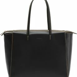 Goedkoopste 🌟 Hete verkoop 🎁 Furla Dames Shopper Leer - Zwart ❤️ 👍 -Tassen-Dames Verkoop 550x607 8