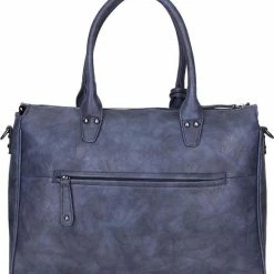 Beste Pirce ✔️ Begroting 🎉 Wimona Fabiana Two 2022 Schoudertas / Laptoptas - 15,6 Inch - Blauw 🌟 🔥 -Tassen-Dames Verkoop 550x608 4