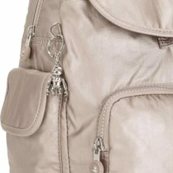 Begroting 🔔 Uitgang 😉 Kipling City Pack S Dames Rugzak - 13 Liter - Metallic Glow 🛒 🔥 -Tassen-Dames Verkoop 550x609 3