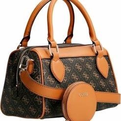 Beste Verkoop 🔥 Beste recensies van 🛒 Guess Noelle Dames Schoudertas - Bruin Multi - Maat Geen 💯 ⌛ -Tassen-Dames Verkoop 550x613 1