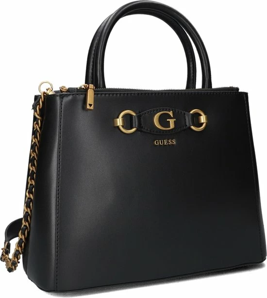 Kopen π Beste Verkoop π Guess Dames Handtassen Izzy Status Satchel - Zwart π₯° β 6 Kopen π Beste Verkoop π Guess Dames Handtassen Izzy Status Satchel - Zwart π₯° β - Afbeelding 4