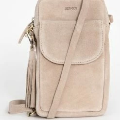 Hete verkoop β€οΈ Korting π Sissy Boy Sissy-Boy - Beige Suède Tasje π π