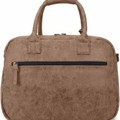 Aanbiedingen 👍 Uitgang 🤩 Wimona Alessia 1105 Schoudertas / Laptoptas - 15 Inch - Bruin 🧨 🥰 -Tassen-Dames Verkoop 550x619 4