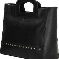 Korting 👏 Goedkoop 🔔 Micmacbags Masterpiece Handtas - Zwart 👏 ✔️ -Tassen-Dames Verkoop 550x619 9