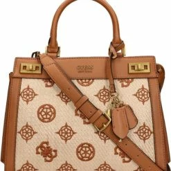 Top 10 ✔️ Hete verkoop 🛒 Guess Medium Schoudertas / Crossbody Tas Dames - Leer - Katey - - Print 🎁 ✨ -Tassen-Dames Verkoop 550x620 4