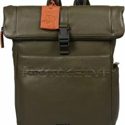 Beste Verkoop 🔔 Coupon 😀 Burkely On The Move Unisex Moving Maddox Rugtas 14'' - Groen ⭐ ✨