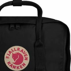 Goedkoop 🥰 Coupon ✔️ Fjallraven Kanken Laptoprugzak 15 Inch - Black ✨ ❤️ -Tassen-Dames Verkoop 550x621