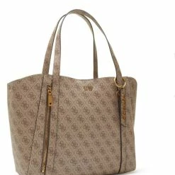 Aanbiedingen 🎉 Hete verkoop ✨ Guess Grote Shopper / Schoudertas / Tas Dames - Naya - Bruin 😉 🧨 -Tassen-Dames Verkoop 550x628 1