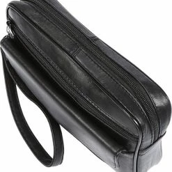 Groothandel ✔️ Hete verkoop 🛒 Fana Bags | Leren Polstas Zwart | Polstasje Plat | Polstas Leer | Heren Polstas | Leren Toilettas 💯 ✨ -Tassen-Dames Verkoop 550x633 10