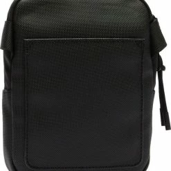 Gloednieuw 🔔 Kopen 😀 Lacoste Crossbody Bag 🧥 🧥 Coated Canvas Black 🧨 😍 -Tassen-Dames Verkoop 550x633 4