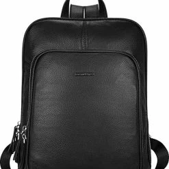 Begroting 🥰 Top 10 😉 Bostanten | Lederen Rugzak | Casual Reistas | Handtas | College Tas | Multi- Compartiment | Met Ruimte Voor Tablet En Laptop | Damestas | Nappa Leer | Zwart 🔥 🎉