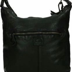 Beste recensies van 👏 Goedkoop 😉 Bear Design Medium Schoudertas / Crossbody Tas Dames - Leer - Cow Lavato - Zwart ✔️ 😀 -Tassen-Dames Verkoop 550x639 2