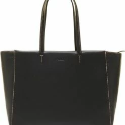 Goedkoopste 🌟 Hete verkoop 🎁 Furla Dames Shopper Leer - Zwart ❤️ 👍