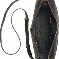 Top 10 😍 Gloednieuw 😀 DKNY Bryant Dames Crossbodytas - Zwart / Goud 🌟 ❤️ -Tassen-Dames Verkoop 550x644