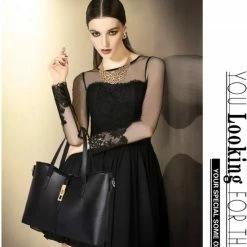 Beste deal 🤩 Groothandel 👍 Merkloos Marillia - Elegante Vierdelige Set Met Dames Handtas - Schoudertas - Toilettas - Portemonnee - Make-up Tas 🧨 💯 -Tassen-Dames Verkoop 550x644 3