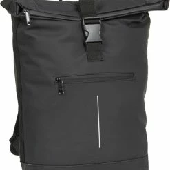 Korting 🎉 Groothandel 💯 Bike Splash - Roll-Top Fietstas - 🎒 🎒 Backpack - Waterafstotend - Large II - Rugtas - Rugzak - Zwart 🌟 🛒