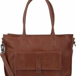 Top 10 🔥 Beste Verkoop 💯 Cowboysbag Laptoptas Clean Lines Leer - Cognac 👍 🎉