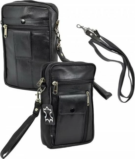 Uitgang π Goedkoop π― Impex Mannentas - Pols Tas - Leer - Zwart - 6 Opberg Vakjes - Met Mobiele Telefoon Opberg Vak - Vakantie - Festival - Uitgaan - Cadeau Tip! π π€© 5 Uitgang π Goedkoop π― Impex Mannentas - Pols Tas - Leer - Zwart - 6 Opberg Vakjes - Met Mobiele Telefoon Opberg Vak - Vakantie - Festival - Uitgaan - Cadeau Tip! π π€© - Afbeelding 3