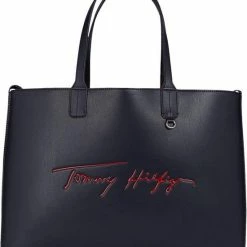 Uitgang β€οΈ Hete verkoop β Tommy Hilfiger Shopper Donkerblauw π π