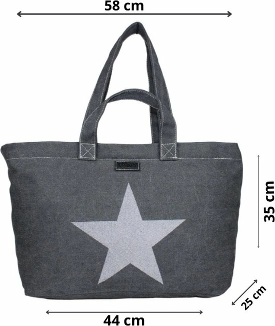 Groothandel 𧨠Aanbiedingen π Ralp Boyer Fana Bags Shopper/Grote Strandtas/Weekendtas XXL - Dames Shopper Zwart - Grote Reistas/Strandtas - Canvas Tas π π 11 Groothandel 𧨠Aanbiedingen π Ralp Boyer Fana Bags Shopper/Grote Strandtas/Weekendtas XXL - Dames Shopper Zwart - Grote Reistas/Strandtas - Canvas Tas π π - Afbeelding 9
