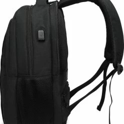 Goedkoopste 🔥 Coupon 👍 Kono Rugzak - Schooltas - 15,6 Inch Laptop Rugtas - Dames/Heren - 28L - Waterafstotend - Zwart 🥰 🥰 -Tassen-Dames Verkoop 550x654 2