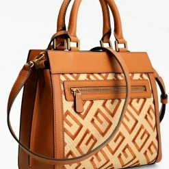 Top 10 ✔️ Hete verkoop 🛒 Guess Medium Schoudertas / Crossbody Tas Dames - Leer - Katey - - Print 🎁 ✨ -Tassen-Dames Verkoop 550x656