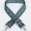 Kopen 😉 Hete verkoop 🧨 JONQ Bag Strap - Bagstrap - Tassenriem - Schouderband - Verstelbaar - Zilver/Blauw Motief - Zilveren Gesp 🔥 🥰 -Tassen-Dames Verkoop 550x656 6
