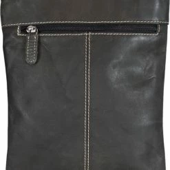 Goedkoopste 👍 Top 10 🛒 Arrigo Leren Tas Dames – Leren Tas Heren – Zwart Leder – Leren Crossbody Schoudertas – Plat Model ✨ ❤️ -Tassen-Dames Verkoop 550x658 6